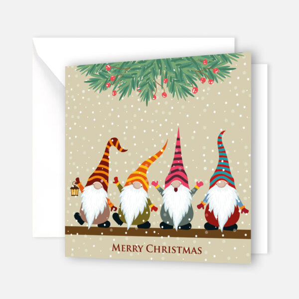 5 bezaubernde Weihnachtskarten- Klappkarten  14,8x14,8cm