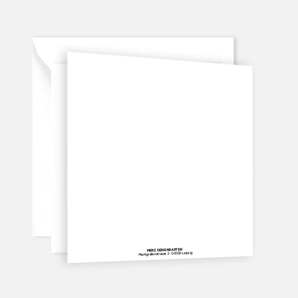 1 Weihnachtskarte- Klappkarte  14,8x14,8cm - Motiv Pinguin – Bild 3